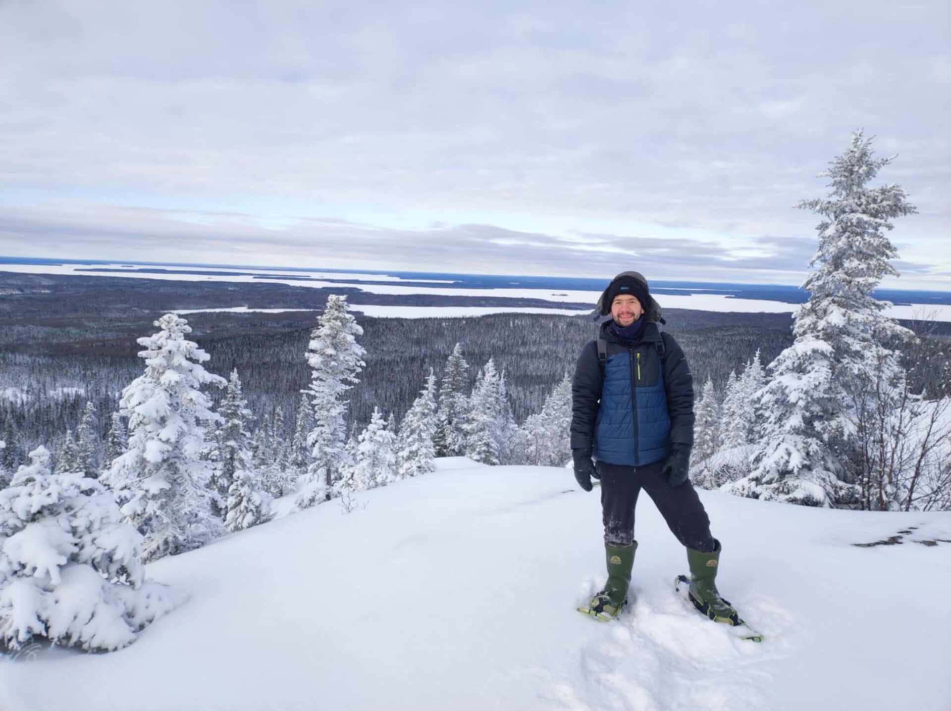 Mickael Grandjean dans la région Nord-du-Québec
